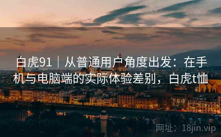 白虎91｜从普通用户角度出发：在手机与电脑端的实际体验差别，白虎t恤