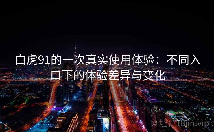 白虎91的一次真实使用体验：不同入口下的体验差异与变化