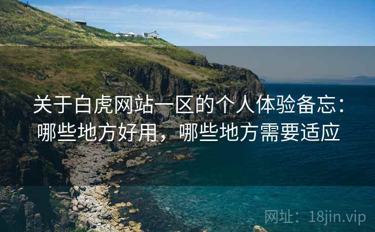 关于白虎网站一区的个人体验备忘：哪些地方好用，哪些地方需要适应